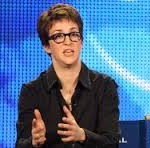 Rachel Maddow hosts her own progressive talk show